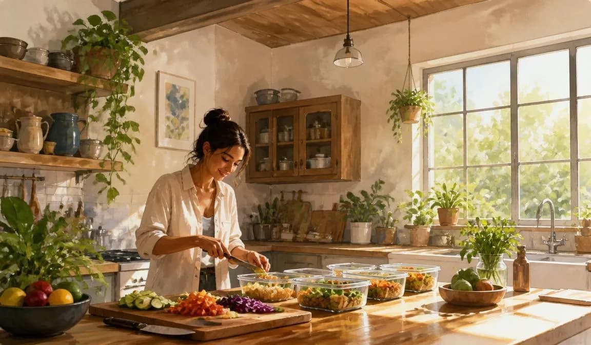 Eat Well space, painted by Sona